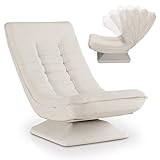 Juskys Relaxsessel Korsika - Ergonomisch & 360° drehbar, klappbar mit 5-lagiger...