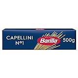 Barilla Pasta Nudeln Klassische Capellini n. 1 aus hochwertigem Hartweizen immer...