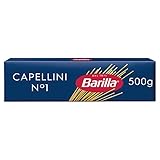 Barilla Pasta Nudeln Klassische Capellini n. 1 aus hochwertigem Hartweizen immer...