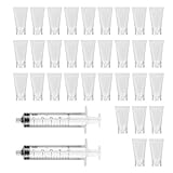 Yibaijia 32 Stück Leere Kosmetik Lipgloss Tuben Behälter, 30ml Nachfüllbare...