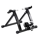 HOMCOM Rollentrainer Fahrrad Rennrad Heimtrainer Trainer faltbar Magnetbremse...