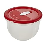 keeeper Micro-Clip 1,5 l, Polypropylen, Deep Red Transparent