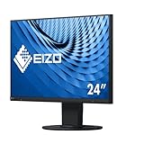 EIZO FlexScan EV2460-BK 60,5 cm (23,8 Zoll) Ultra-Slim Monitor (DVI-D, HDMI,...
