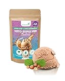 Simply Keto Lower-Carb* Haselnuss Eis Mix - Cremiges Eis ohne Zuckerzusatz mit...