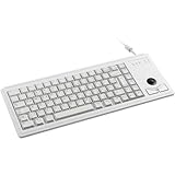 CHERRY G84-4400, Kompakte Tastatur mit Trackball, Deutsches Layout (QWERTZ),...