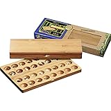 Philos 3257 - Hus, klein, Bambus, Steinchenspiel, Strategiespiel