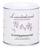 Lunderland Grünlippmuschel für Hunde und Katzen, 1er Pack (1 x 100 g), Fisch