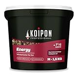 KOIPON Energy 1,5 kg Fischfutter Winter sinkend, Teichfutter 6mm Pellets für...
