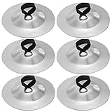MILISTEN 6Pcs Finger Becken Bauchtanz Finger Becken Messing Zimbeln Finger...