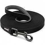 Rudelkönig Schleppleine 10m für Hunde - Robuste & wetterfeste Hundeleine für...