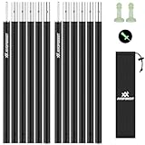 AVOFOREST Zeltstangen Campingstangen für Planen,Aluminium-Zeltstange,Höhe...