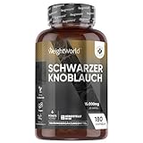 Schwarzer Knoblauch 100:1-15000mg pro Kapsel - Mit Allicin & S-Allylcystein -...
