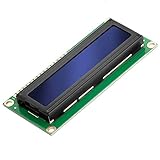 AZDelivery HD44780 1602 LCD Modul Display 2x16 Zeichen mit blauem Hintergrund...