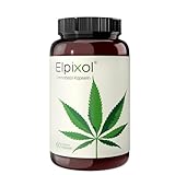 Elpixol® Hanföl Kapseln - Cannabisöl Kapseln hochdosiert mit Omega 3-6-9 (60...
