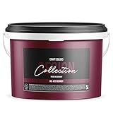 Craft Colors® 5L hochwertige Wandfarbe edelmatt, Kreidefarbe made in Germany,...