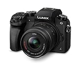 Panasonic LUMIX G DMC-G70KAEGK Systemkamera (16 Megapixel, OLED-Sucher, 7,5 cm...