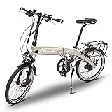 VELOJA® Ebike Klapprad – elektrisches Fahrrad faltbar – 20 Zoll – StZVO...