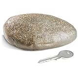 com-four® Schlüsselstein Pebblestone - Steinimitat mit Geheimfach -...