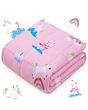 Sivio Gewichtsdecke 1,3 kg, 90 x 120 cm, Schwere Decke für Natürliche Erholung...