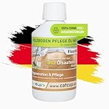 CatCup FloorWAX BIO Holzboden, Parkett, Laminat Pflege & Regeneration mit...
