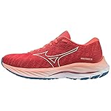 Mizuno Unisex Wave Rider 26 Straßen-Laufschuh, Spiced Coral/Vaporous...