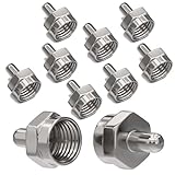 RedStar24 SAT F-Abschlusswiderstand Set – 75 Ohm F-Stecker Endwiderstand –...