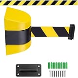 Absperrseile, Sicherheitswarnbänder, Wall mounted queuing barrier, Retractable...