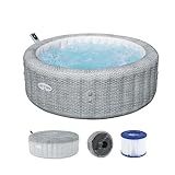 Bestway Lay-Z-SPA Energiespar-Whirlpool Bali AirJet, Ø196x71cm, 6 Personen,...