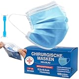 Medizinisch Type IIR Norm EN14683 zertifizierte Mundschutzmasken OP Masken...