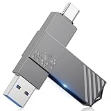 USB Stick 512GB, 2 in 1 USB-Stikfur Handy Usbc Stick Wasserdichter...