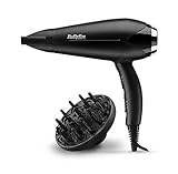 BaByliss Turbo Smooth 2200 Haartrockner mit Düse und Diffusor für Naturlocken,...