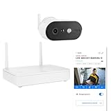 ABUS Akku-Kamera Pro mit Basisstation (PPIC91000) – Smarte kabellose...
