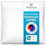 Kopfkissen 80x80 inSPIRO, Premium Kissen von Schlafexperten entwickelt,...