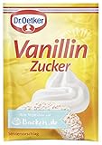 Dr. Oetker Vanillinzucker, 5 x 8 g, Zucker verfeinert mit Vanillin, zum Backen...