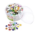 Rayher Soft Glas Mosaik Mix, polygonal (unregelmäßig), bunte Mischung, Dose...