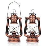 Petroleumlampe Outdoor , Retro Sturmlaterne,Bronze Petroleumlampe Geeignet Für...