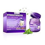 Fengyang® Lila Zahnweißpulver, Zahnreparatur Mineralpuder, Neutralisiert...