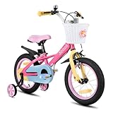STITCH Macaron 18 Zoll Kinderfahrrad für 4-7 jährige Mädchen & Jungen,...