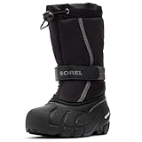 Sorel KIDS FLURRY Schneestiefel für Unisex Baby, - Children, 29 EU, Schwarz...