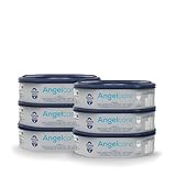 Angelcare Original Nachfüllkassetten Classic/Dress-Up XL, 6er-Pack, hält bis...
