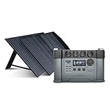 ALLPOWERS Tragbares Powerstation 1500Wh 2400W AKKU MPPT Solargenerator Mobiler...