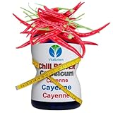 Red Chili Fat-BURNER CAPSAICIN 120 Kapseln BAUCH BEINE PO 'Fettbrenner'...