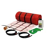 Elektrische Fussbodenheizung Warmcoin Dünnbettheizmatten 160Watt/m² 15m²...