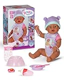 BABY Born Eva 43cm, Babypuppe mit 10 Funktionen und Accessoires, für Kinder ab...