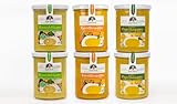 Intervallfasten mit Suppen Ralf Moll® Fastensuppen | 6x380ml Bio-Suppen im Glas...