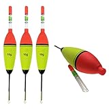 Angeln Bobber Float,Posen Angeln Schwimmer,Posen Set,Leuchtend Angeln Schwimmt...