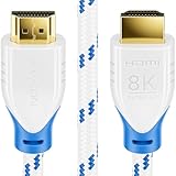 deleyCON 4m 8K HDMI 2.1 Kabel (48G, ULTRA Highspeed) 8K@60Hz 4K@120Hz...