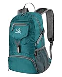 WATERFLY Wanderrucksack 20L, Ultraleicht Outdoor Rucksack Faltbar Wasserdicht...