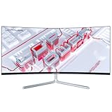 LC-Power LC-M34-UWQHD-100-C-V3 Gaming Monitor 34' Curved Ultra WQHD Display...