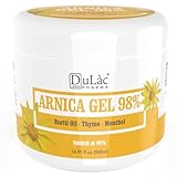 Dulàc - Arnika Gel 500 ml, 98% Stark Arnika Salbe Hochkonzentriert Zur...